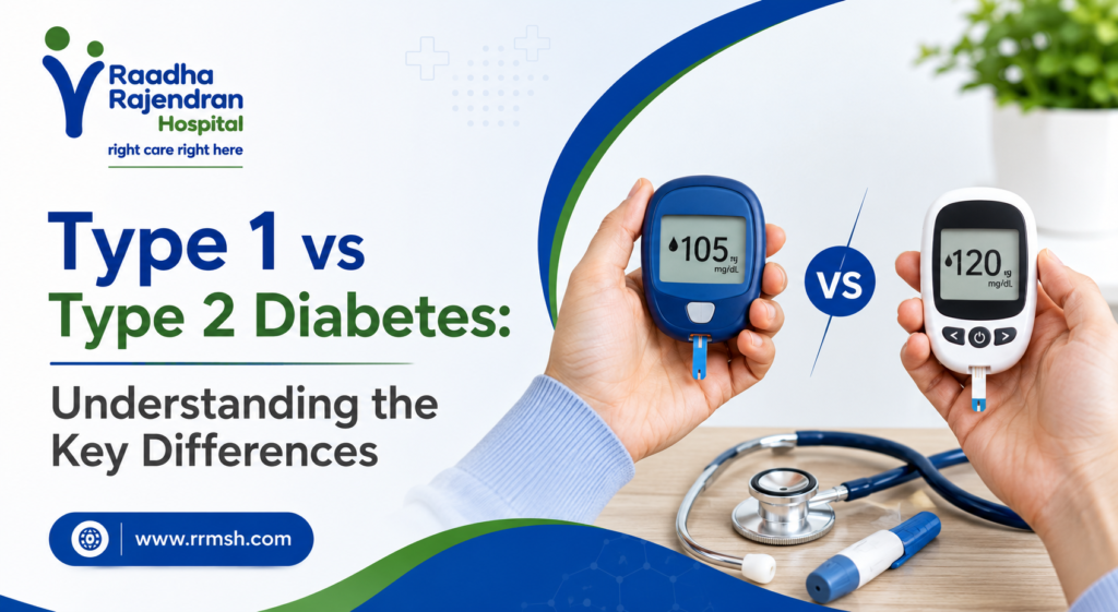 Type 1 vs Type 2 Diabetes