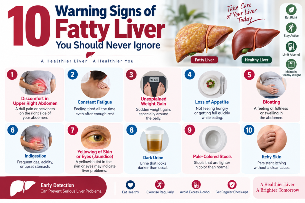 Signs of Fatty Liver